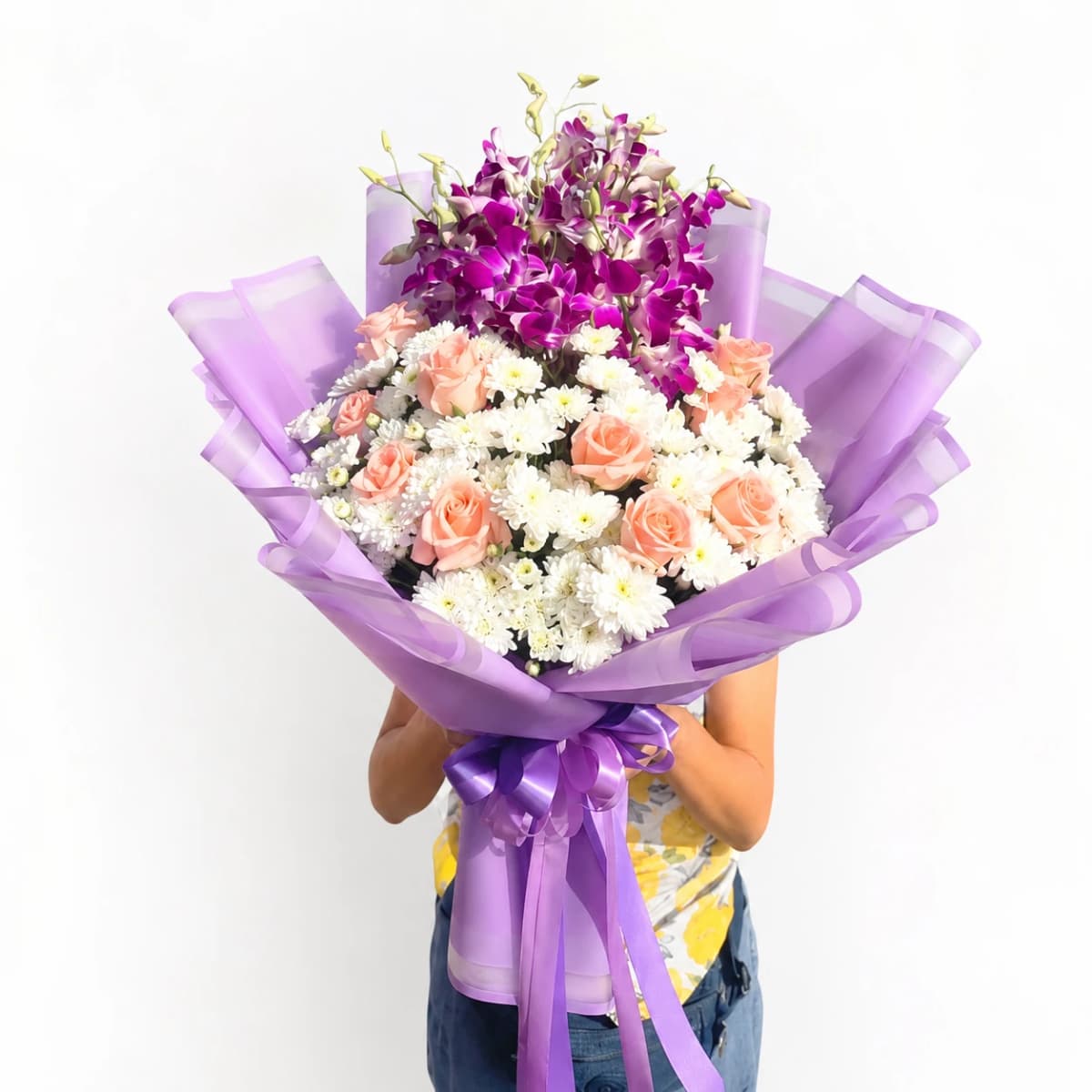 Modern Purple Orchid