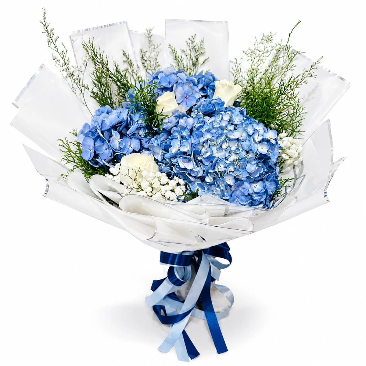 Hydrangea Bouquet & Gentle Rose