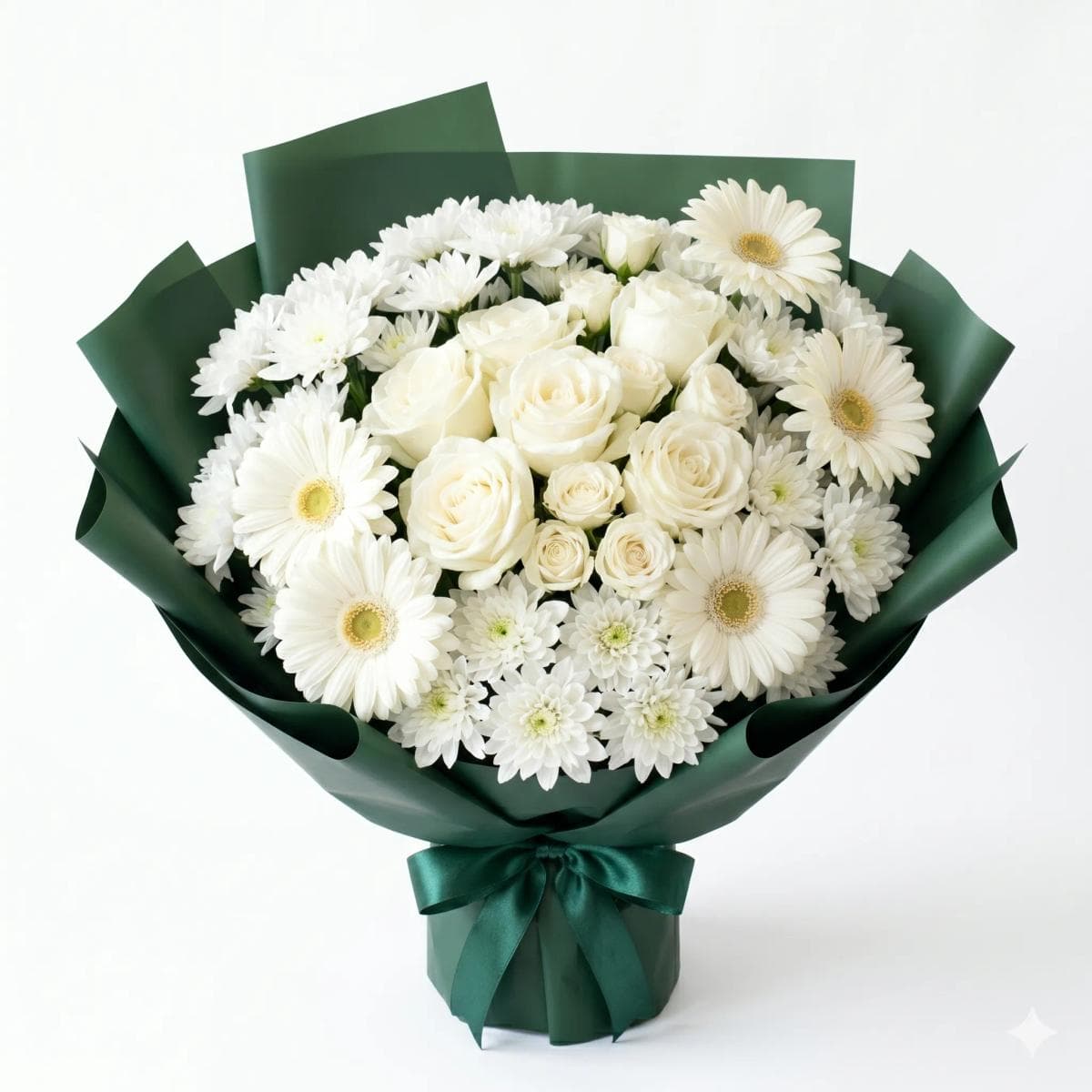 Majestic White Roses