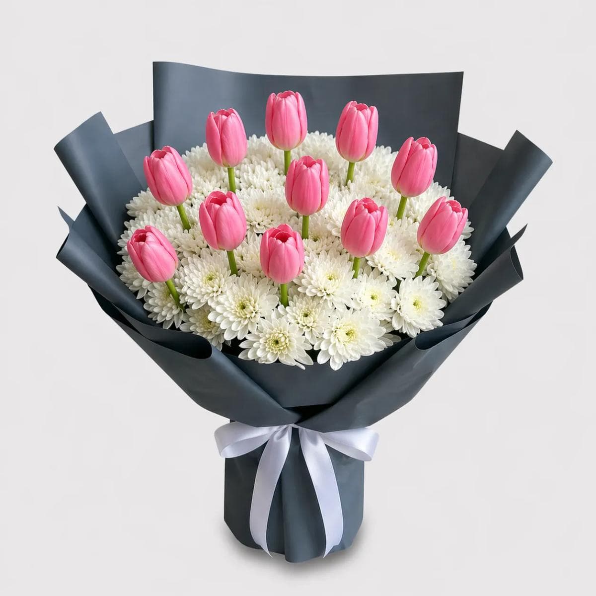 Pink Tulips | Bold Contrast