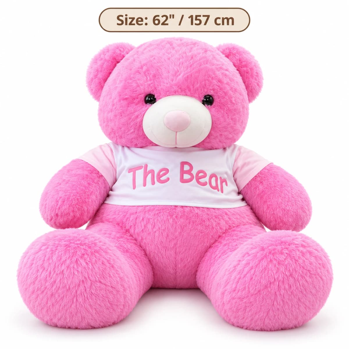 ตุ๊กตาหมีเท็ดดี้ตัวใหญ่ 62" 157 cm