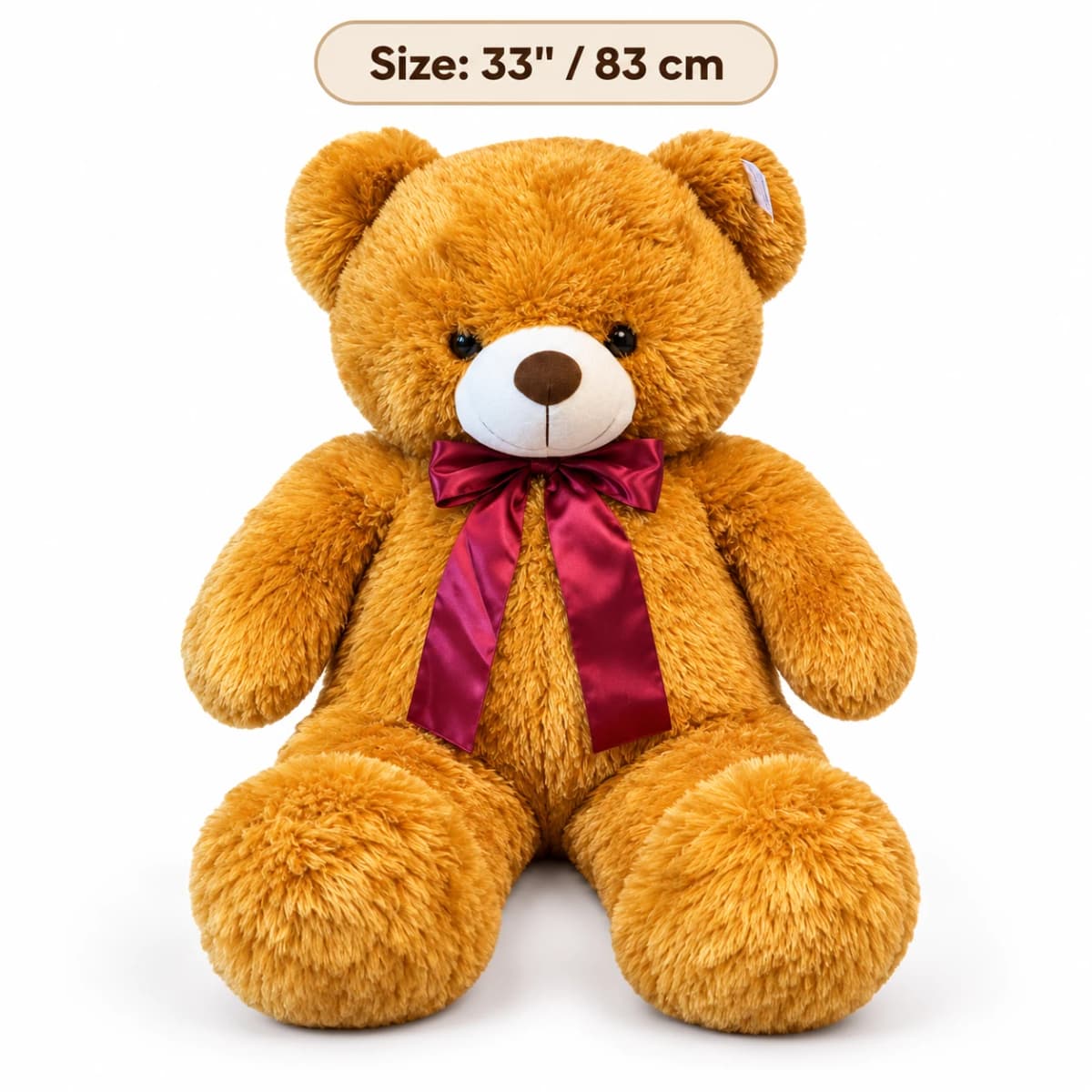 Brown Teddy Bear 33 Inch 83 cm