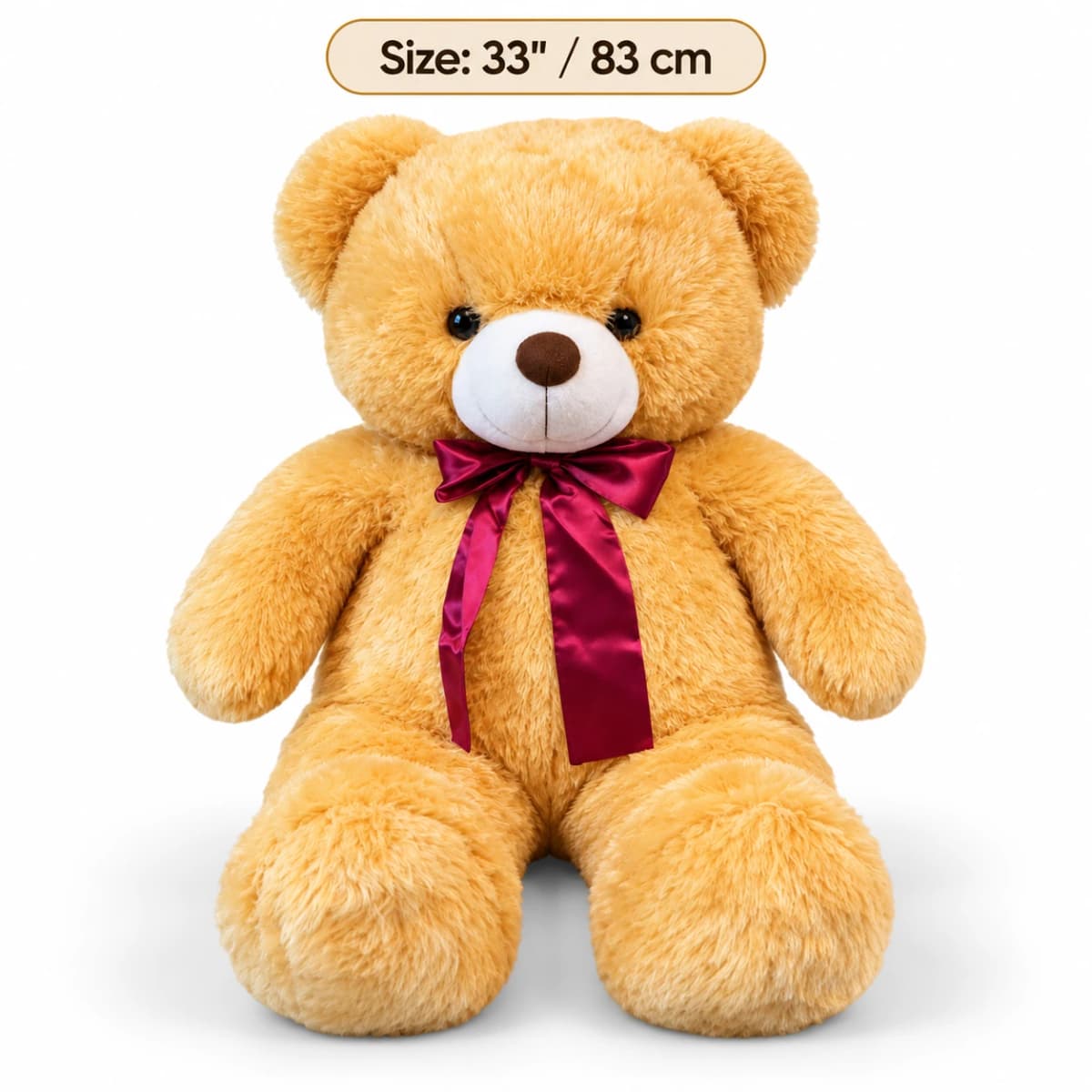 Brown Teddy Bear 33 Inch 83 cm