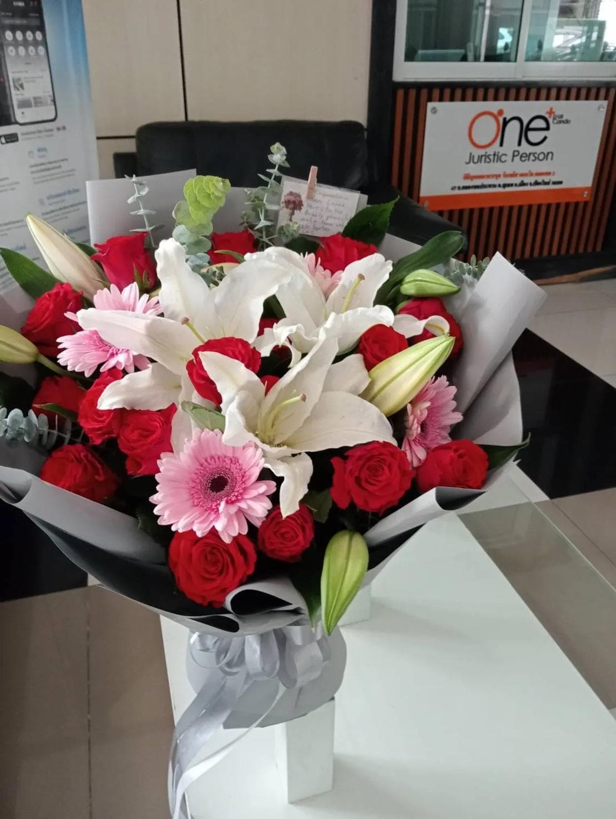 Beautiful boutique floral arrangement