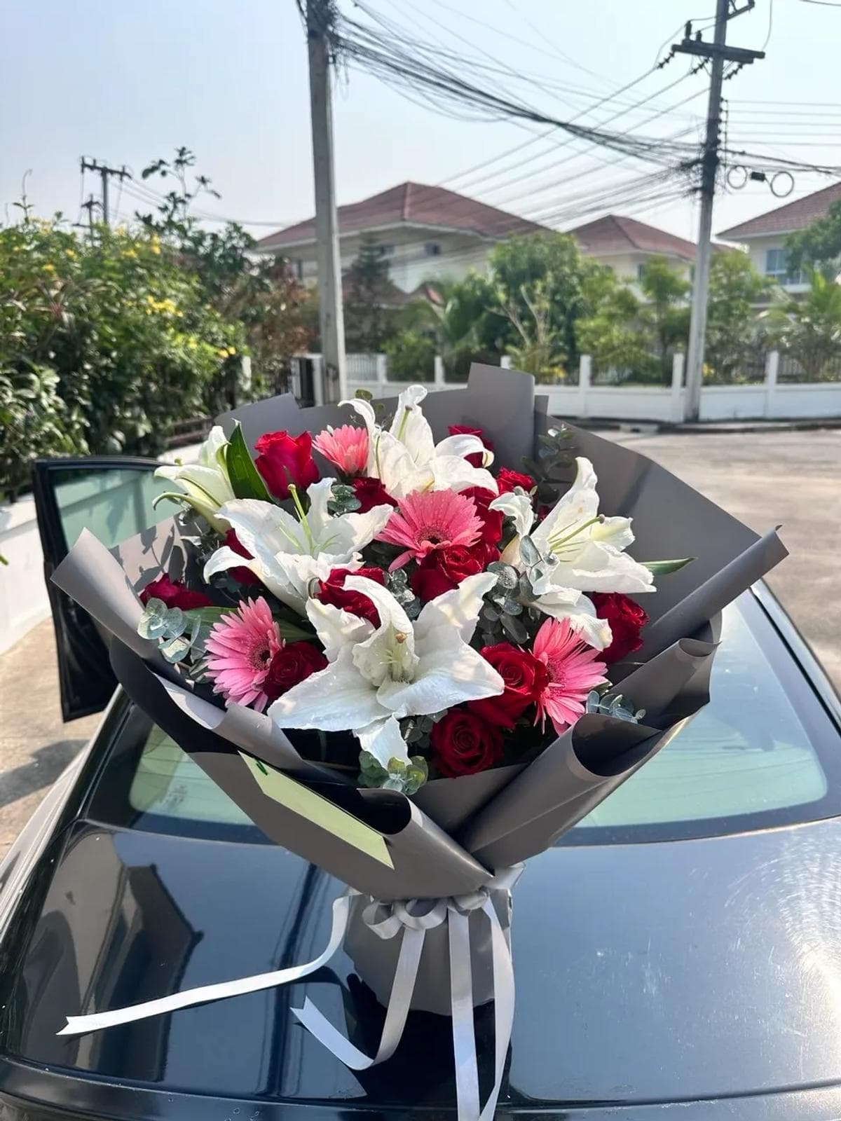 Beautiful boutique floral arrangement